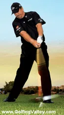 A physically fit golfer