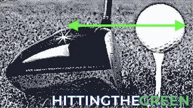 The golf ball should be teed up so half of the ball is above the top of the driver.
